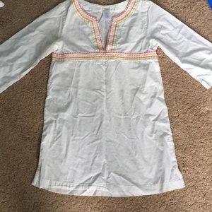 White coverup for the beach or pool